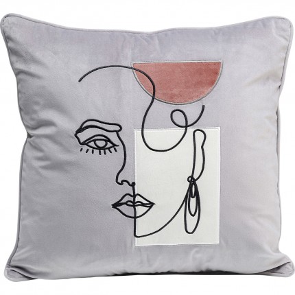 Cushion Mademoiselle 45x45cm Kare Design