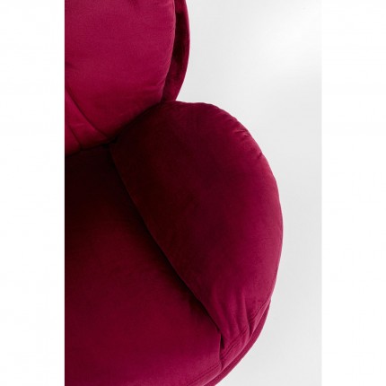 Swivel Armchair Cosy Berry Kare Design