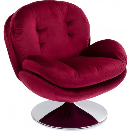 Swivel Armchair Cosy Berry Kare Design