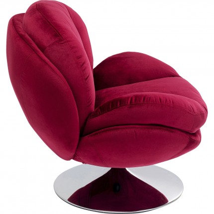 Swivel Armchair Cosy Berry Kare Design