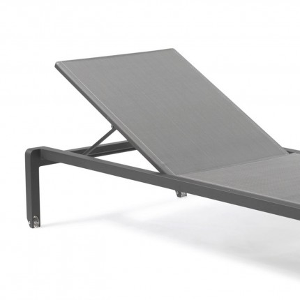 Gabana charcoal gray sun lounger Gescova