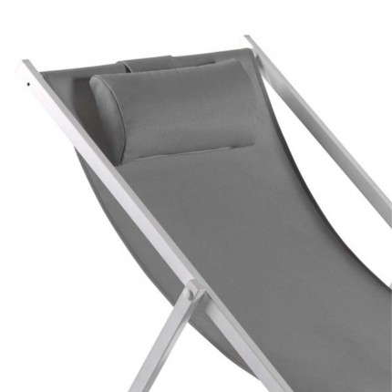 Gescova Denia white and light grey lounger