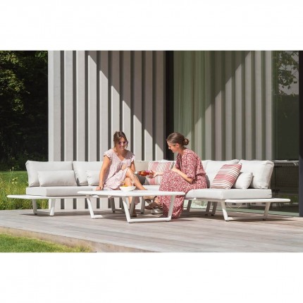 Palma white garden furniture set Gescova