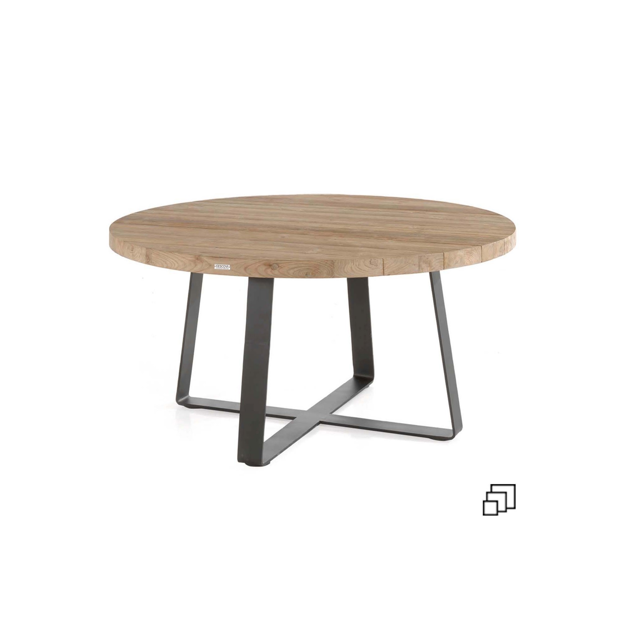 Table ronde Margarite 130cm Gescova