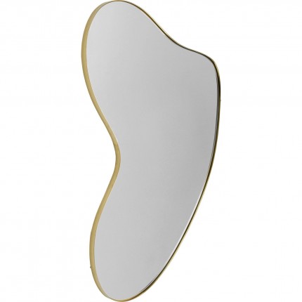 Wall Mirror Shape Brass 110x120cm Kare Design