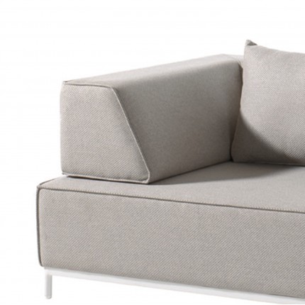 Avenatti corner sofa left light grey Gescova