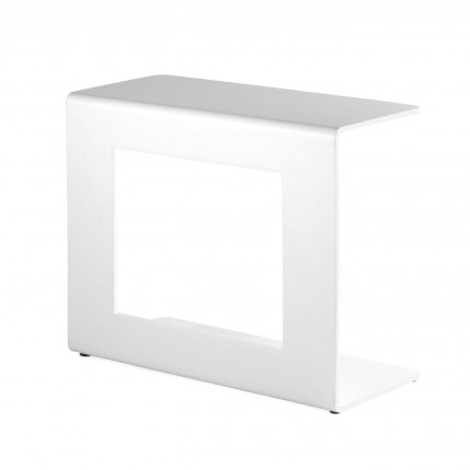 Avenatti white side table Gescova