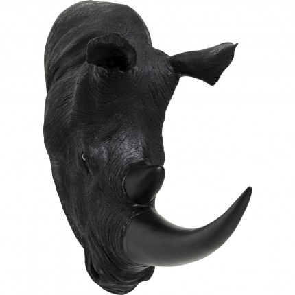 Deco Head Rhino Antique black Kare Design