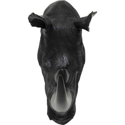 Deco Head Rhino Antique black Kare Design