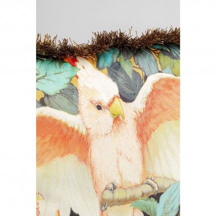 Cushion Fringe Parrots Life Kare Design