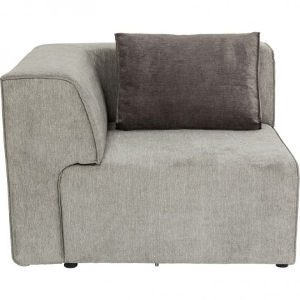 Corner Sofa Infinity Grey XXL 6-Seater Kare Design