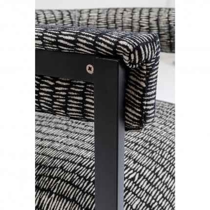 Chair with armrests Paris black Kare Design