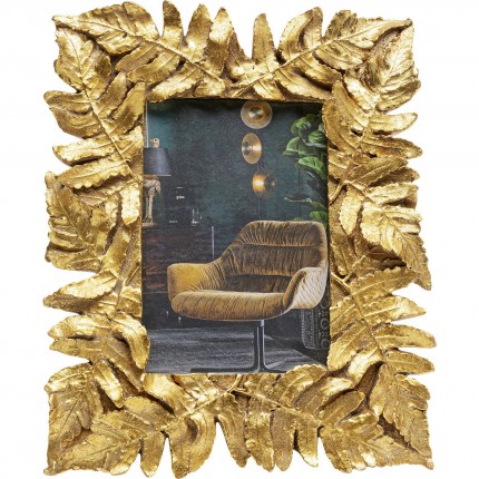 Picture Frame Gold Leaves Kare Design