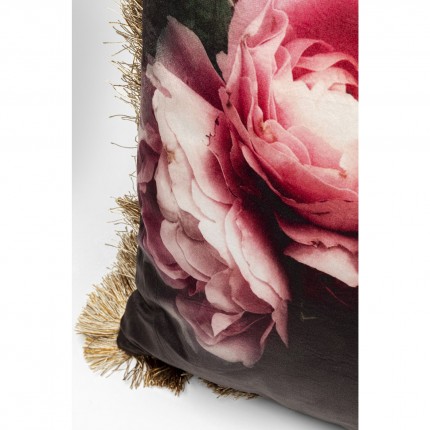 Cushion Fringe Blush Roses Kare Design