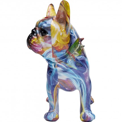 Déco bouledogue halo de couleurs Kare Design