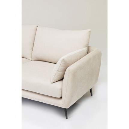 Corner Sofa Amalfi Cream Left Kare Design